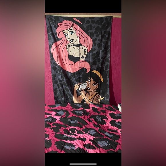 Punk Disney Princess Tapestry - Picture 1 of 1